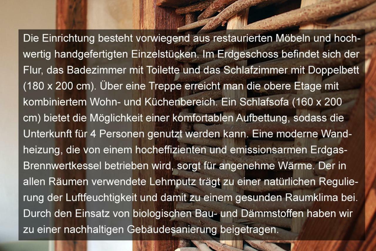 Ferienhaus -Kaisereinsde - In Lehmbauweise Parken Gratis Quedlinburg Εξωτερικό φωτογραφία
